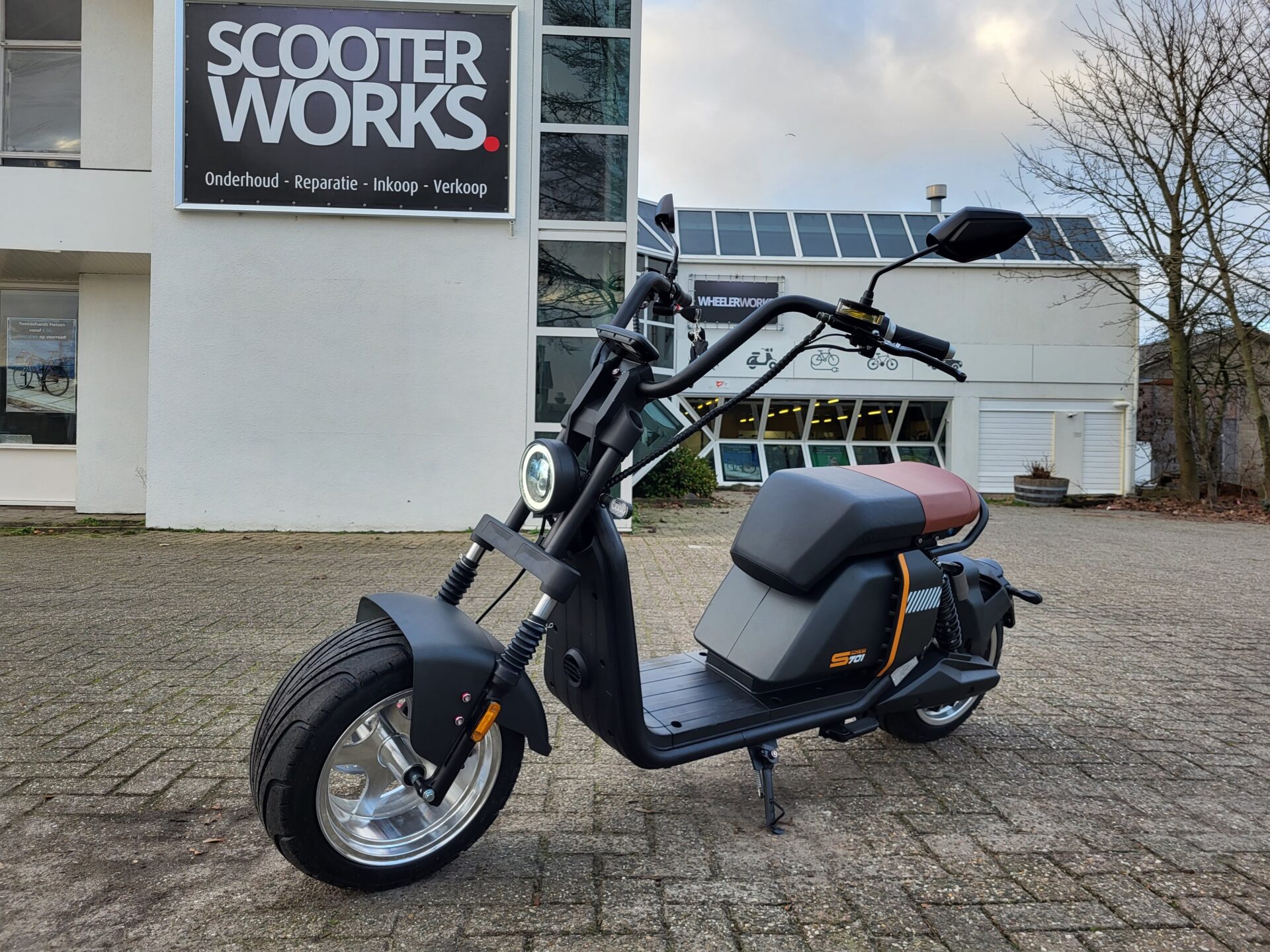 Soms het internet stopcontact WW Sport 701 Fat Tire - Electric Scooter - Wheelerworks.nl